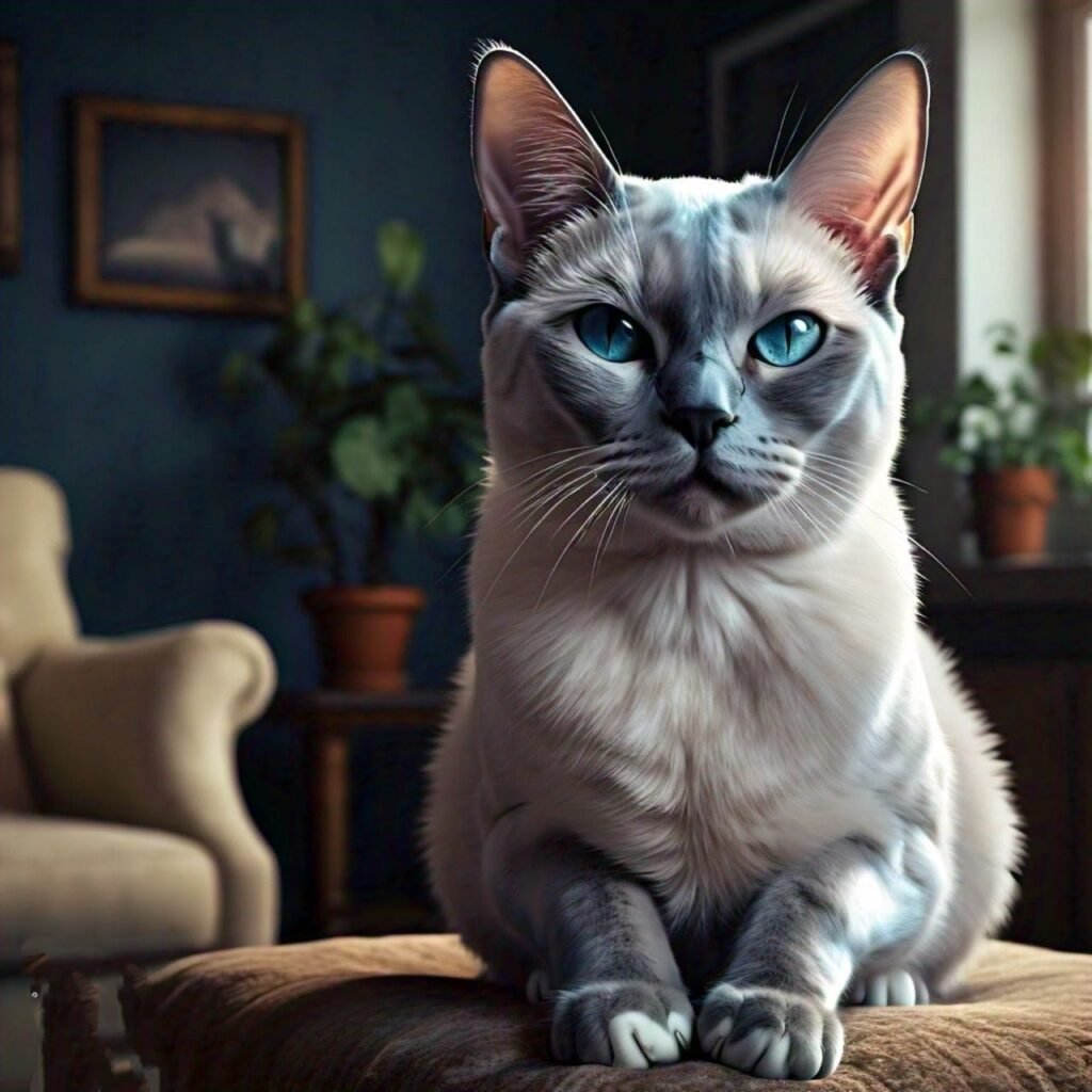 Blue Point Siamese Cat