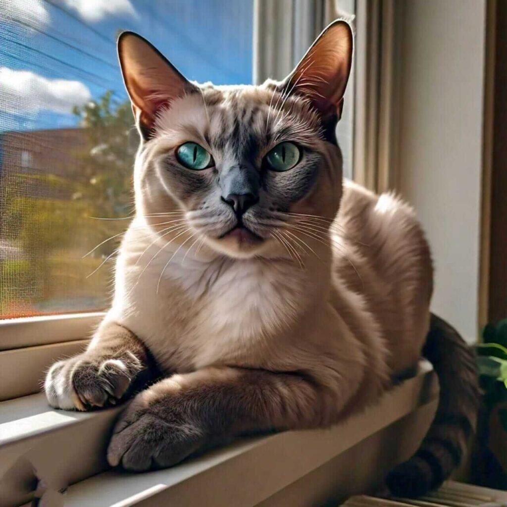 Seal Tortie Point Siamese Cat