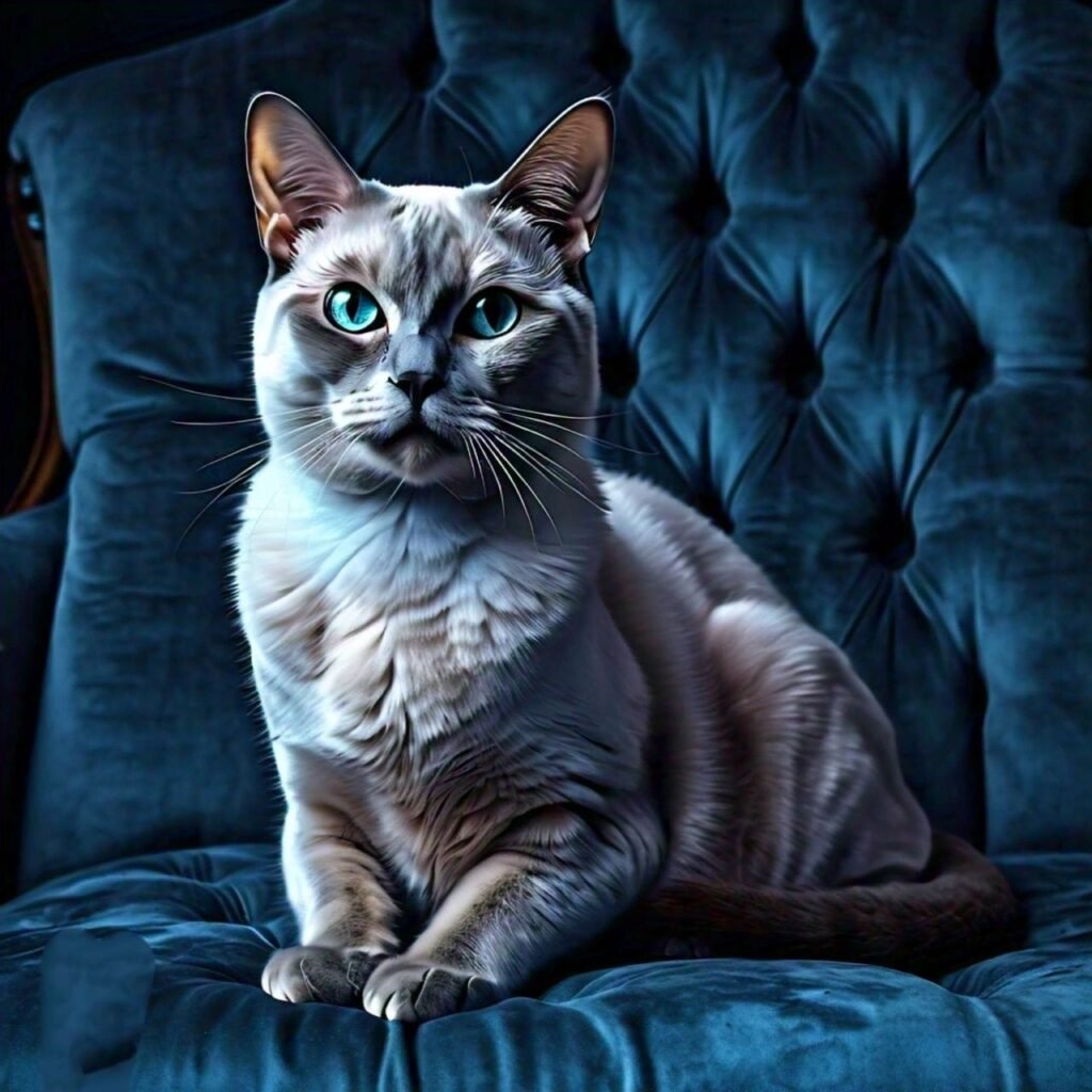 Blue Tortie Point Siamese Cat