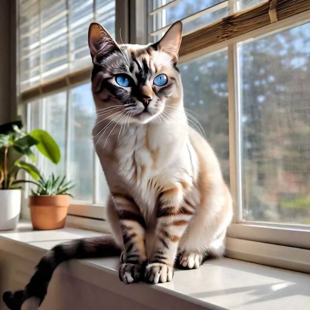 Seal Tabby Point Siamese Cat