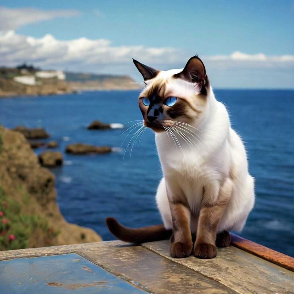 Caramel Point Siamese Cat