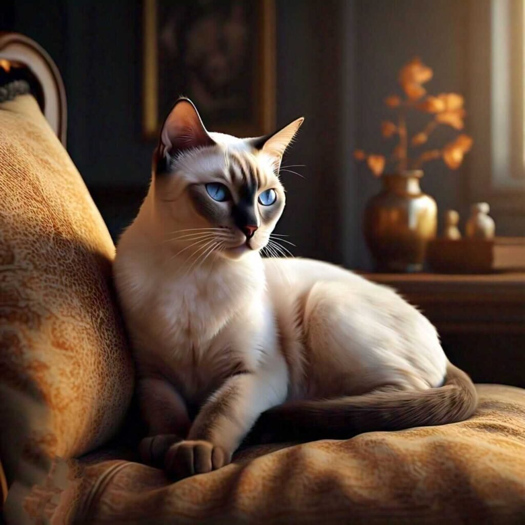 Cream Point Siamese Cat