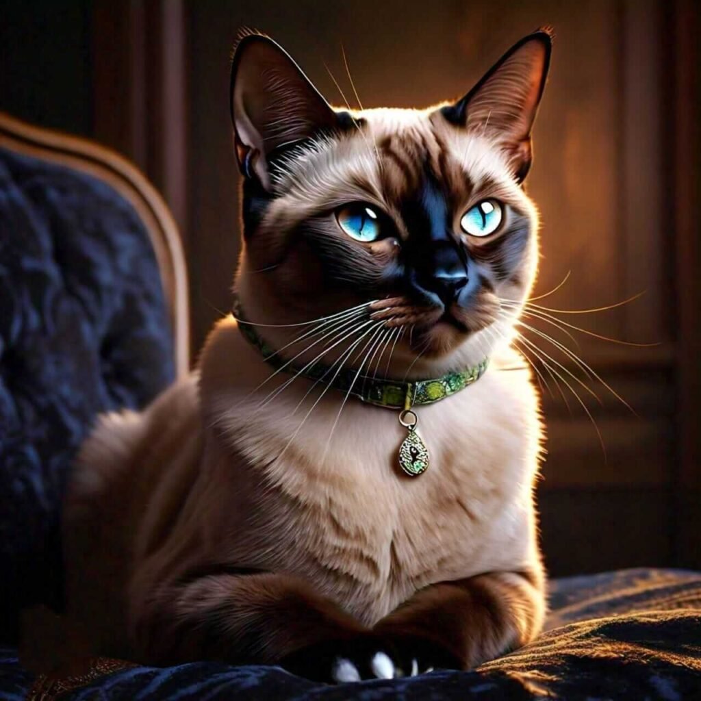 Chocolate Point Siamese Cat