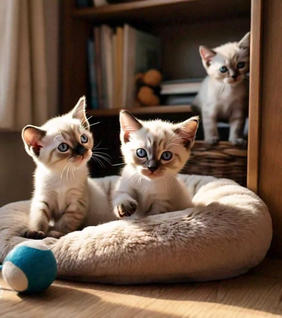 Seal Point Siamese Kittens