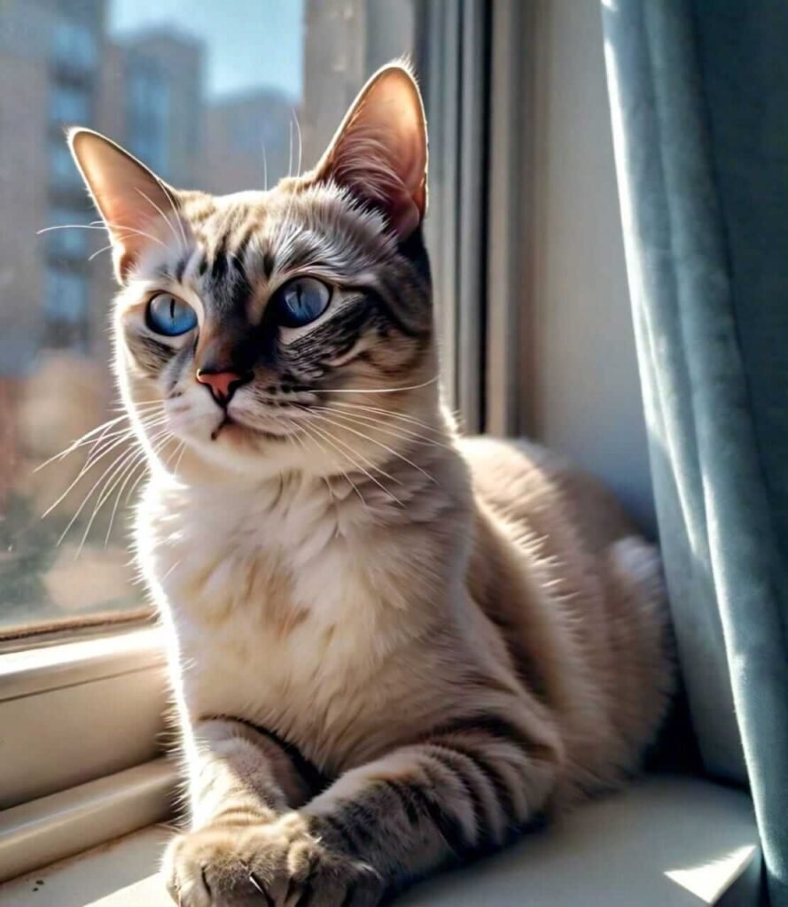 siamese point tabby