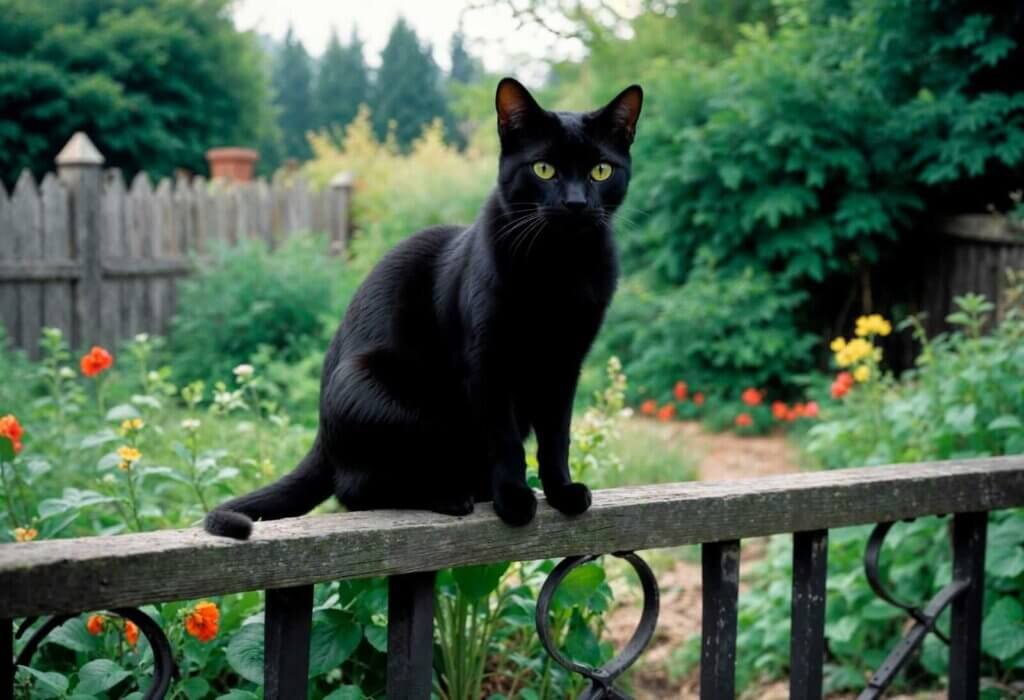 Black Siamese Cat