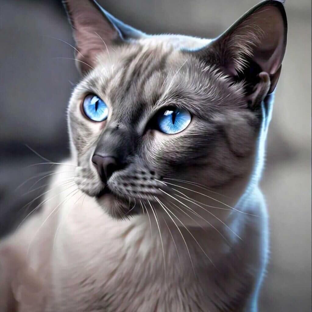 Blue Point Lynx Siamese