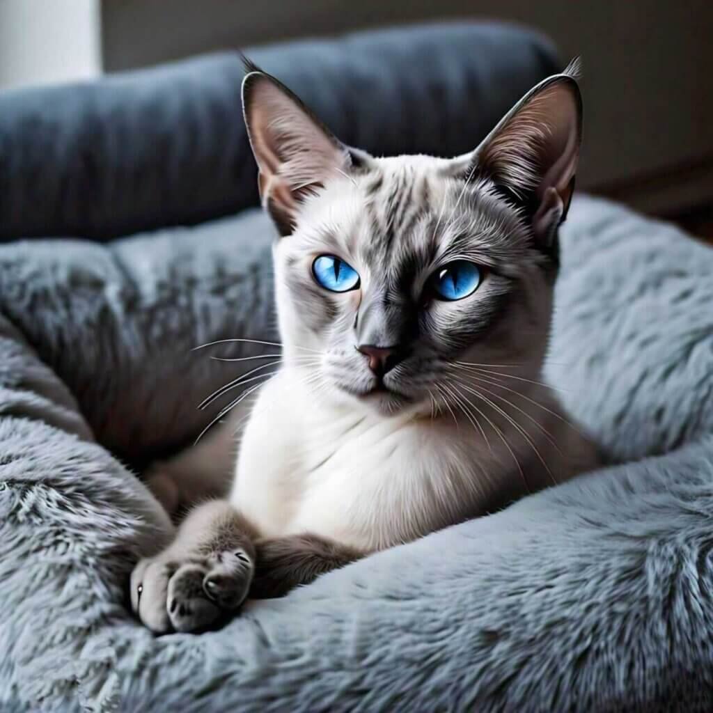 Blue Point Lynx Siamese