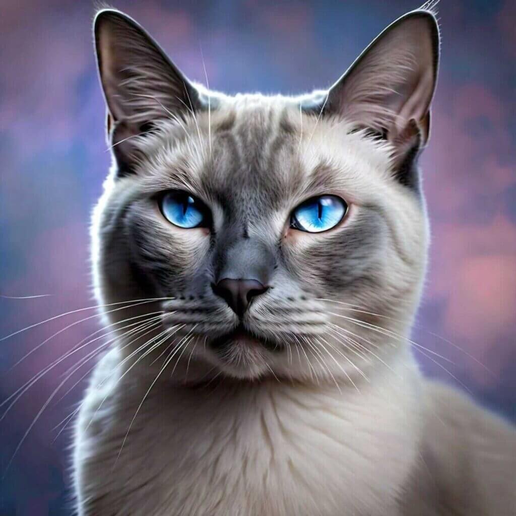 Blue Point Lynx Siamese